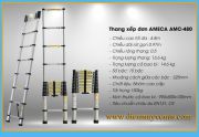 Ảnh Thang nhôm rút đơn Ameca AMC-480