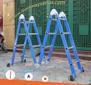 Ảnh Thang nhôm gấp 4 đoạn Ameca AMC-M204