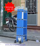 Ảnh Thang nhôm gấp 4 đoạn Ameca AMC-M204