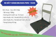 Xe đẩy hàng sàn nhựa Nikawa FWS-150S