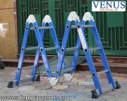 Ảnh Thang nhôm gấp 4 đoạn Ameca AMC-M203