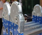 Ảnh Thang nhôm gấp 4 đoạn Ameca AMC-M203