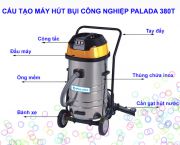 Ảnh Máy hút bụi công nghiệp Palada PD 380T