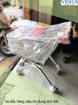 Ảnh Xe đẩy hàng siêu thị 60L