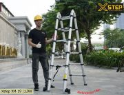 Ảnh Thang nhôm rút đôi Xstep XM-19