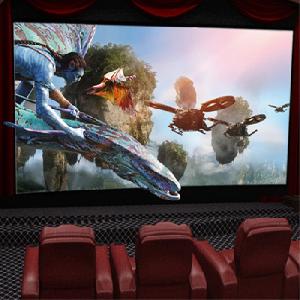 Ảnh Màn chiếu bạc 80 inch màn chiếu phim 3d hd 90