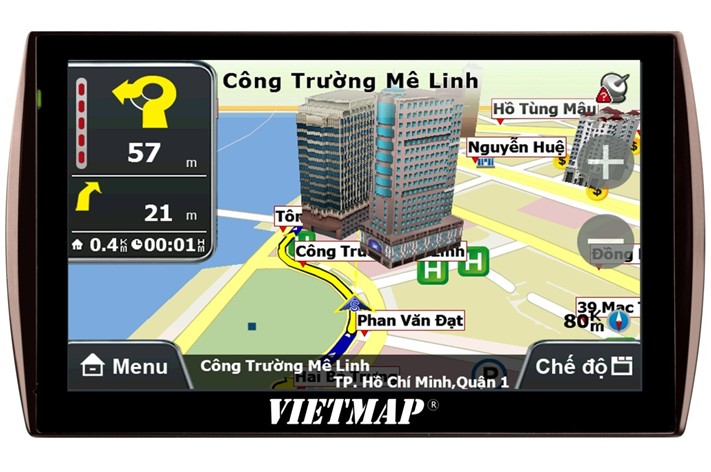 Ảnh Máy định vị dẫn đường VIETMAP C007 Camera hành trình