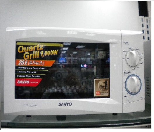 Ảnh Lò vi sóng 20l Sanyo điều khiển cơ, có nướng G206AW