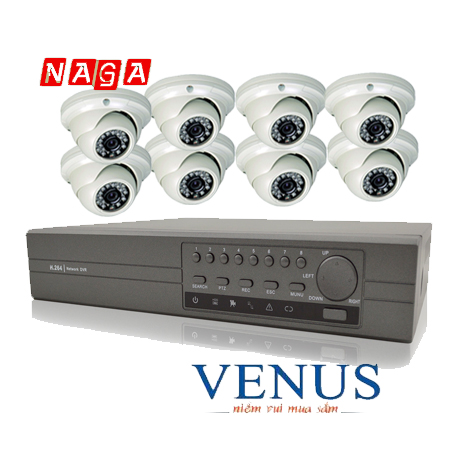 Ảnh Bộ camera 8 kênh Naga rẻ nhất Hà Nội