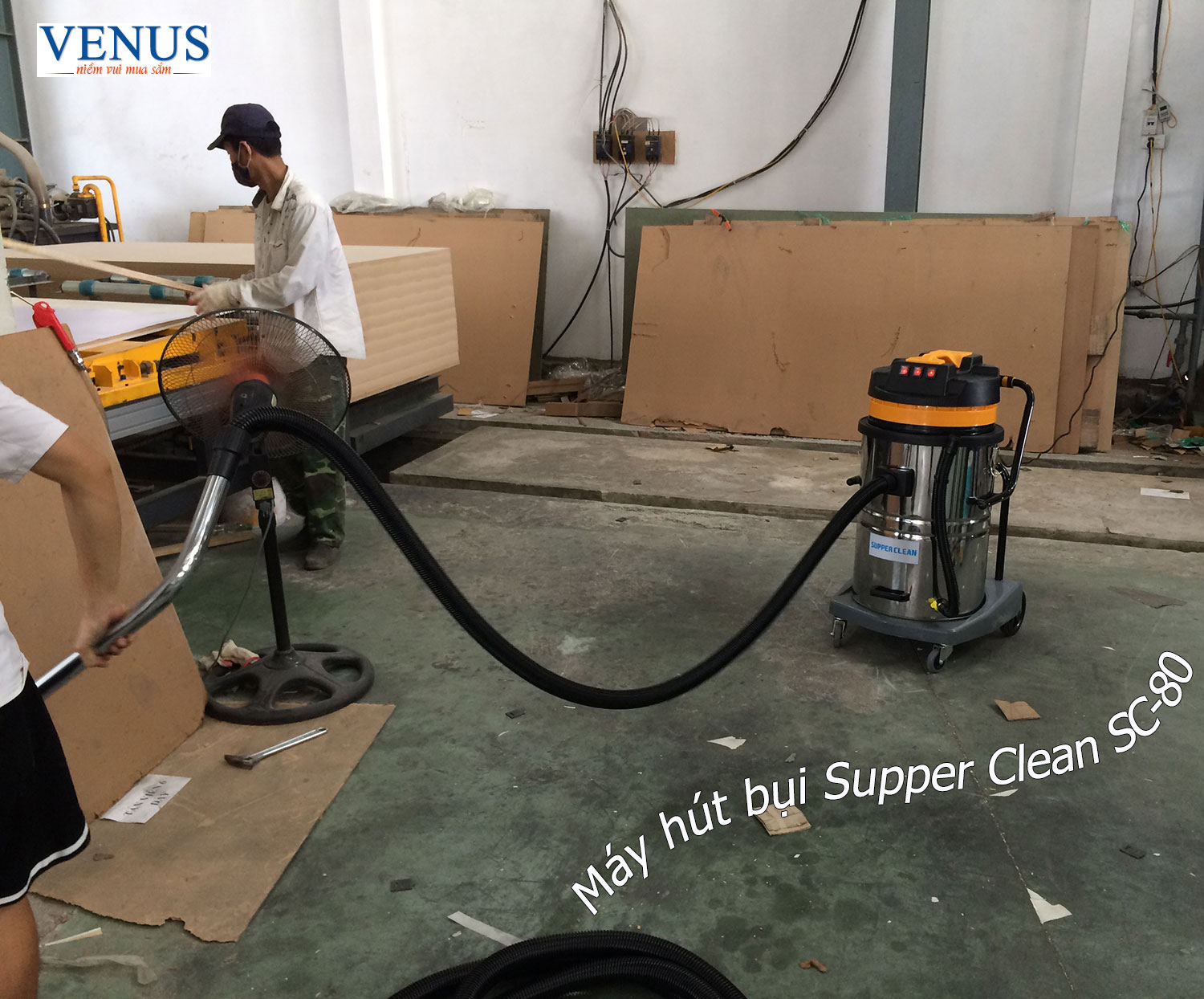 Ảnh Máy hút bụi công nghiệp Supper Clean SC-80 giá tốt